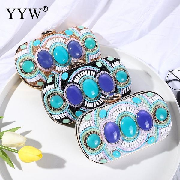 evening bags small contrast stone wedding clutch for women bohemia style lady's handbag purse cocktail party bag luxury wallet
evening bags small contrast stone wedding clutch for women bohemia style lady's handbag purse cocktail party bag luxury wallet