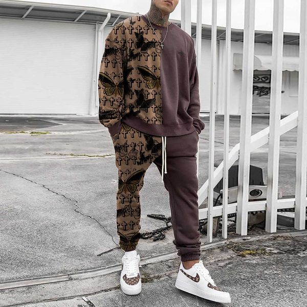 men's tracksuits men's sports suit tshirt trousers workout clothes piece set d plant leaf solid color printing longsleeved male sp, Gray
men's tracksuits men's sports suit tshirt trousers workout clothes piece set d plant leaf solid color printing longsleeved male sp, Gray