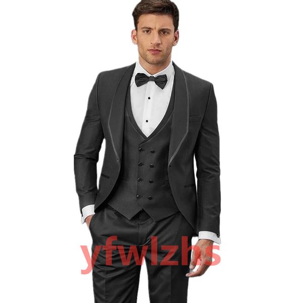 custom-made groom tuxedos one button men suits shawl lapel groomsmen wedding/prom/dinner man blazer jacket pants tie vest m153, Black;gray
custom-made groom tuxedos one button men suits shawl lapel groomsmen wedding/prom/dinner man blazer jacket pants tie vest m153, Black;gray