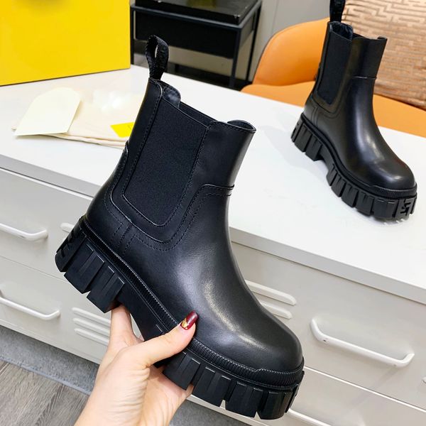fashion chelsea ankle boots designer womens shoes 100% cowskin elastic lace up combat bootie muffin cake thick bottom round toes martin boot, Black
fashion chelsea ankle boots designer womens shoes 100% cowskin elastic lace up combat bootie muffin cake thick bottom round toes martin boot, Black