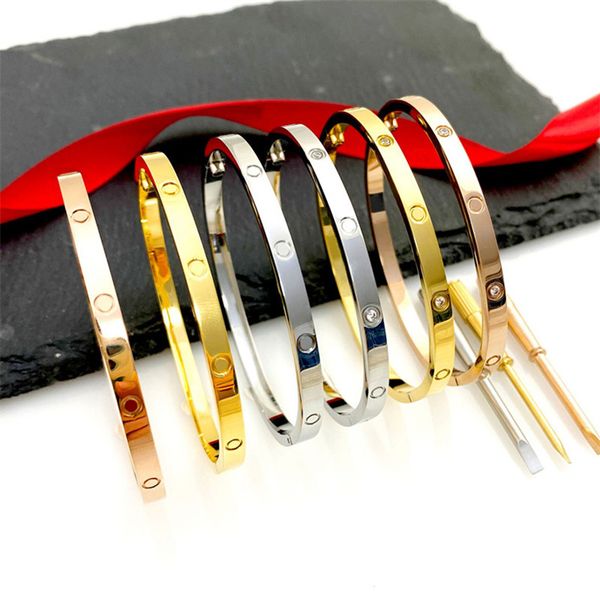 titanium steel designer women men lover bracelet bangles silver rose gold bangle couple jewelry with velvet bag fashion jewelry for ladies w, Golden;silver
titanium steel designer women men lover bracelet bangles silver rose gold bangle couple jewelry with velvet bag fashion jewelry for ladies w, Golden;silver