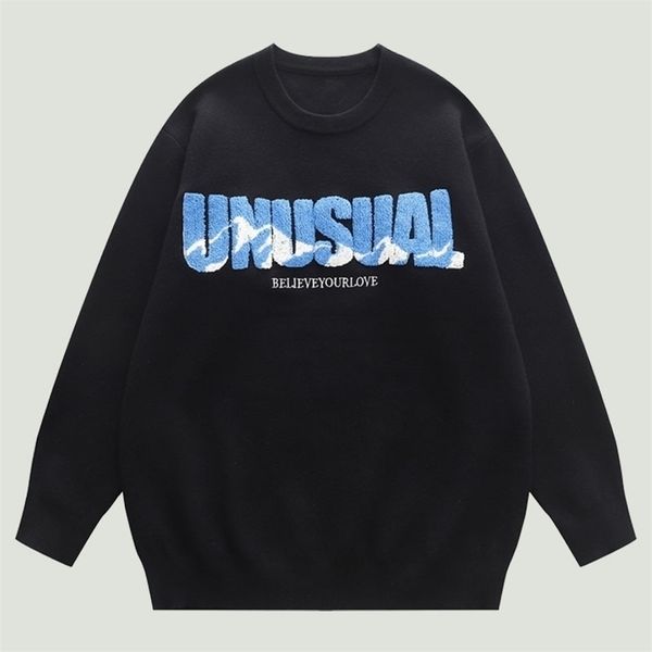 mens sweaters oversized oneck knitted sweater mens japanese letter embroidery jumper autumn hip hop harajuku casual loose pullover 220929, White;black
mens sweaters oversized oneck knitted sweater mens japanese letter embroidery jumper autumn hip hop harajuku casual loose pullover 220929, White;black