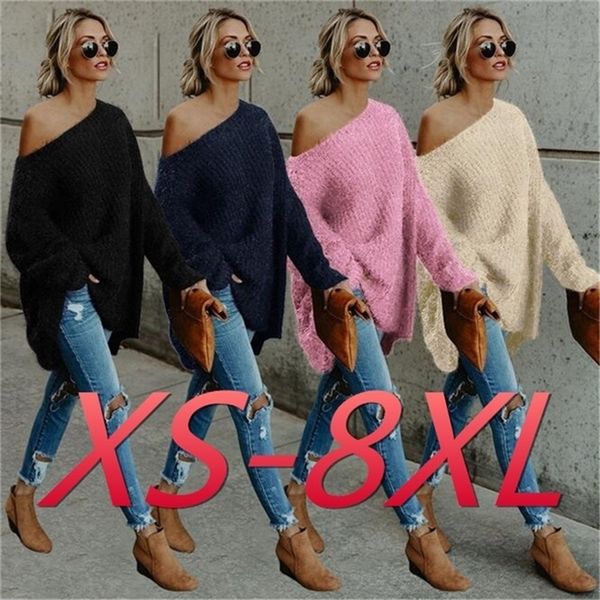 womens sweaters women fashion slopping shoulder women autumn winter knitted sweater batwing long sleeve casual loose pullovers 220929, White;black
womens sweaters women fashion slopping shoulder women autumn winter knitted sweater batwing long sleeve casual loose pullovers 220929, White;black