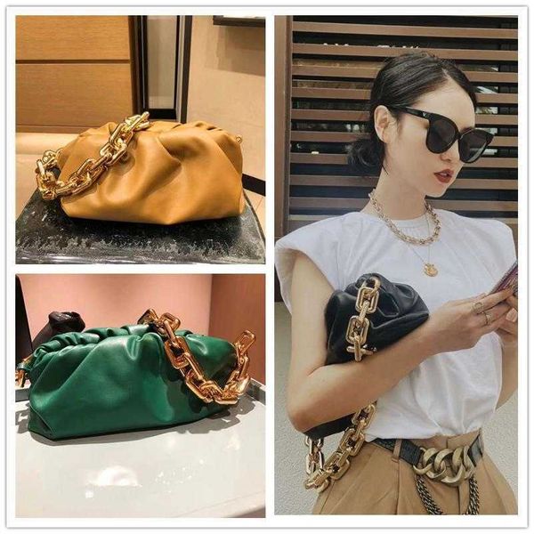 designer bags leather bottegas bag woven venetas new dumpling bag thick chain portable shoulder women's original quality luxury handbag
designer bags leather bottegas bag woven venetas new dumpling bag thick chain portable shoulder women's original quality luxury handbag