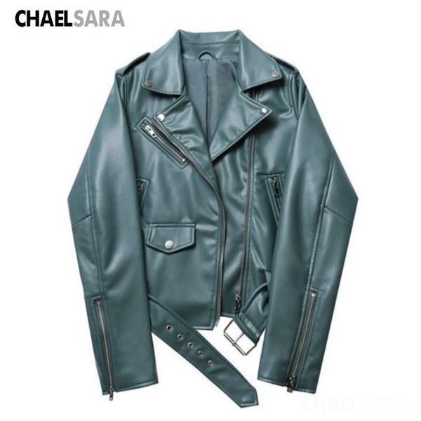 women's leather faux spring autumn pu jacket women purple zipper slim short biker jackets coat female outwear 220928, Black
women's leather faux spring autumn pu jacket women purple zipper slim short biker jackets coat female outwear 220928, Black