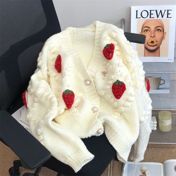 womens knits tees strawberry embroidery cardigan women sweet cropped sweaters gentle knitted retro korean style fashion outwear vneck femini, White
womens knits tees strawberry embroidery cardigan women sweet cropped sweaters gentle knitted retro korean style fashion outwear vneck femini, White