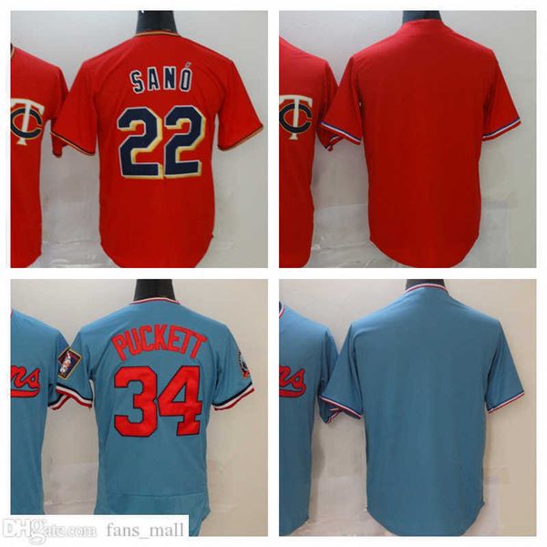 2023 new man women youth baseball jersey boys stitched 22 miguel sano 34 kirby puckett jerseys s-xxxl home away red blue, Blue;black
2023 new man women youth baseball jersey boys stitched 22 miguel sano 34 kirby puckett jerseys s-xxxl home away red blue, Blue;black