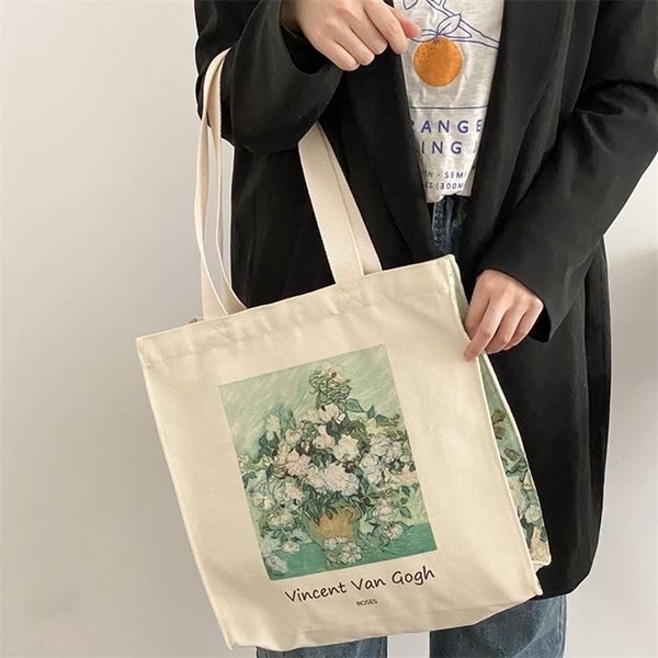 evening bags thick canvas female shoulder bag van gogh morris vintage oil painting zipper books handbag large tote for women shopping 220928
evening bags thick canvas female shoulder bag van gogh morris vintage oil painting zipper books handbag large tote for women shopping 220928