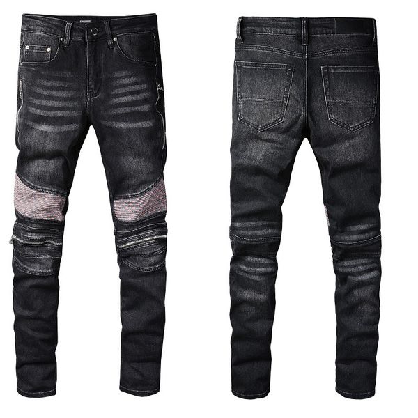 mens 2022 designer jeans hip-hop fashion zipper hole wash jean pants retro torn fold stitching men design motorcycle riding cool slim pantw7, Blue
mens 2022 designer jeans hip-hop fashion zipper hole wash jean pants retro torn fold stitching men design motorcycle riding cool slim pantw7, Blue