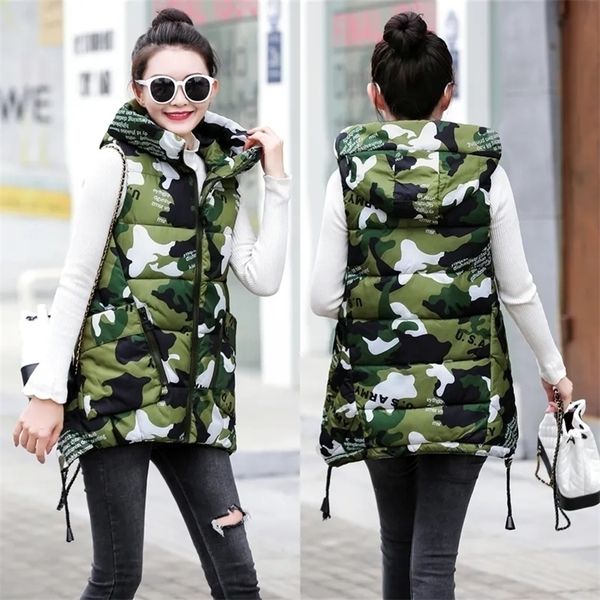 women's vests autumn winter women puffer jacket vest thick cotton sleeveless waistcoat coats zipper hooded collar plus size 220928, Black;white
women's vests autumn winter women puffer jacket vest thick cotton sleeveless waistcoat coats zipper hooded collar plus size 220928, Black;white