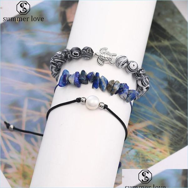 link chain new style wax rope adjustable bracelet set malachite bead for women tortoise pearl accessories as valentines day jewelry- ote4r, Black
link chain new style wax rope adjustable bracelet set malachite bead for women tortoise pearl accessories as valentines day jewelry- ote4r, Black