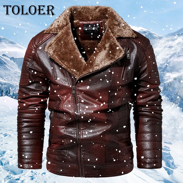 men's leather faux men autumn thick warm fleece jacket coat winter outwear casual military bomber motor biker jackets 220928, Black
men's leather faux men autumn thick warm fleece jacket coat winter outwear casual military bomber motor biker jackets 220928, Black