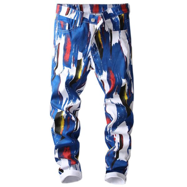 men's jeans men's fashion 3d pattern slim skinny printed jeans blue white stretch denim pants teenagers over flowers four seasons
men's jeans men's fashion 3d pattern slim skinny printed jeans blue white stretch denim pants teenagers over flowers four seasons