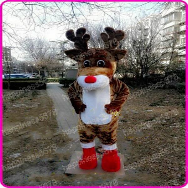 performance red nose elk mascot costumes cartoon character outfit suit carnival adults size halloween christmas fancy party carnival dress s, Red;yellow
performance red nose elk mascot costumes cartoon character outfit suit carnival adults size halloween christmas fancy party carnival dress s, Red;yellow