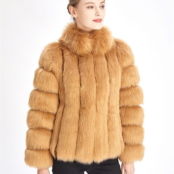 womens fur faux zadorin fashion winter jacket coat luxury thick warm stand collar striped jackets for coats 220929, Black
womens fur faux zadorin fashion winter jacket coat luxury thick warm stand collar striped jackets for coats 220929, Black