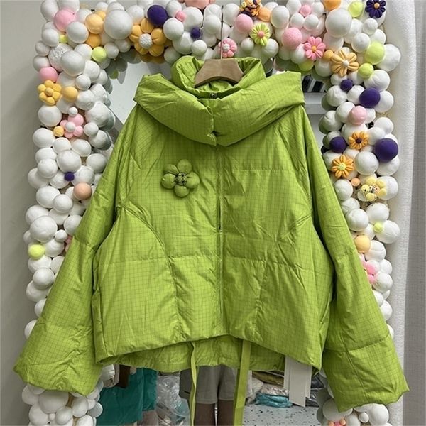 womens down parkas winter women plaid print womens short puffer jacket threedimensional flower loose casual hooded female down parka outerwe, Black
womens down parkas winter women plaid print womens short puffer jacket threedimensional flower loose casual hooded female down parka outerwe, Black