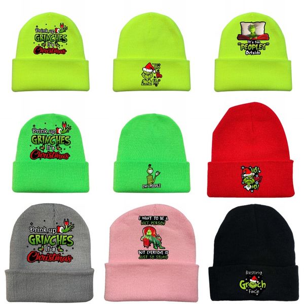 men women fashion knitted winter hats grinch casual beanies solid color hip-hop hat bonnet cap, Yellow
men women fashion knitted winter hats grinch casual beanies solid color hip-hop hat bonnet cap, Yellow