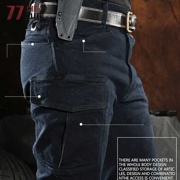 men's jeans tactical jeans men swat combat denim pants male multipocket wearresistant army cowboy cargo joggers pantalones hombre 22092, Blue
men's jeans tactical jeans men swat combat denim pants male multipocket wearresistant army cowboy cargo joggers pantalones hombre 22092, Blue