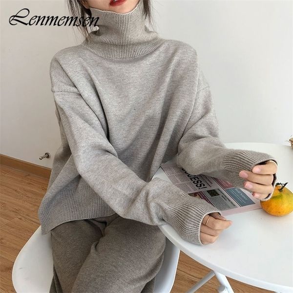 womens sweaters lenmemsen cashmere turtleneck knitted sweater women autumn winter casual basic solid pullovers female fashion simple 220929, White;black
womens sweaters lenmemsen cashmere turtleneck knitted sweater women autumn winter casual basic solid pullovers female fashion simple 220929, White;black
