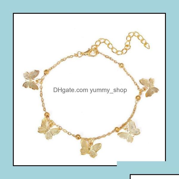 anklets anklets jewelry temperament hollow butterfly fashion foot chain gold sier beach anklet for women drop delivery 2021 qw8dj bdes otovh, Red;blue
anklets anklets jewelry temperament hollow butterfly fashion foot chain gold sier beach anklet for women drop delivery 2021 qw8dj bdes otovh, Red;blue