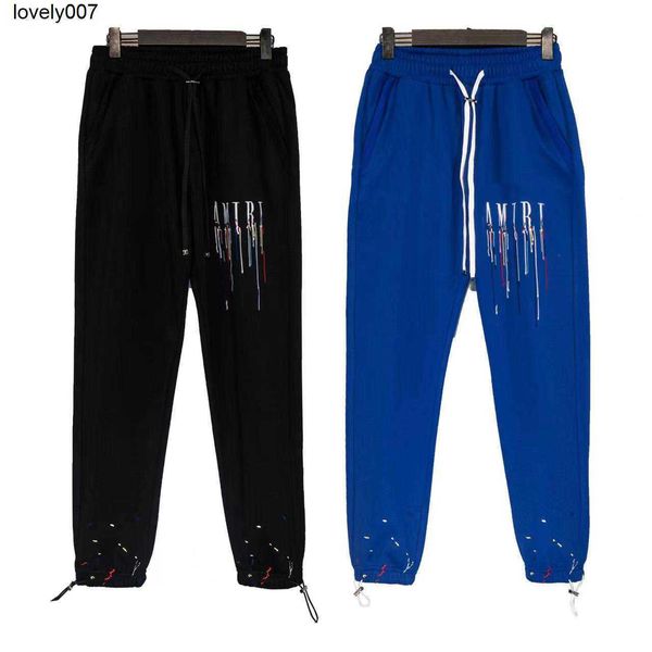 designer men's pants autumn amirs letter embroidery colored loose edition sports casual pants youth fashion pants male, Black
designer men's pants autumn amirs letter embroidery colored loose edition sports casual pants youth fashion pants male, Black