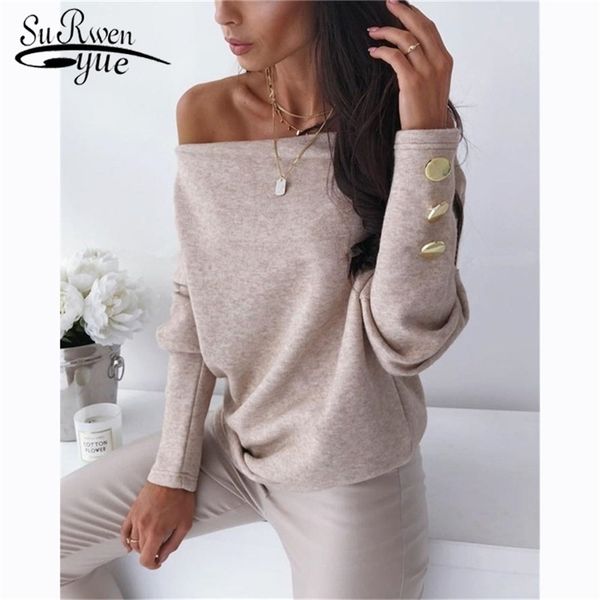 womens sweaters loose knitted pullover autumn batwing long sleeve women jumper knitwear slash neck pull female casual sweater 22906 220929, White;black
womens sweaters loose knitted pullover autumn batwing long sleeve women jumper knitwear slash neck pull female casual sweater 22906 220929, White;black