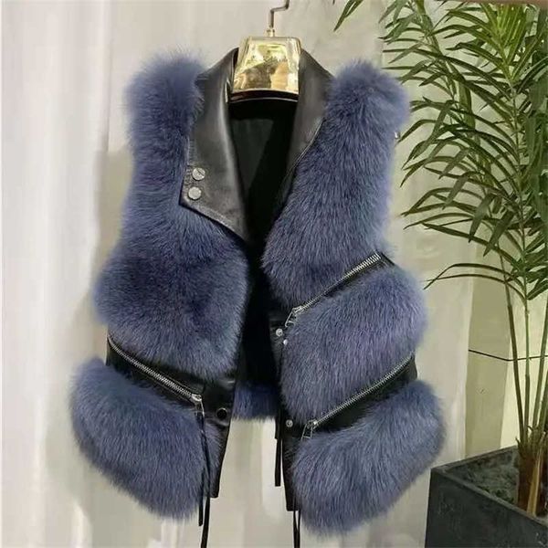 women's fur faux 2021 vest coat lapel sleeveless buckle slim pu leather outerwear high street plush one piece jack t220928, Black
women's fur faux 2021 vest coat lapel sleeveless buckle slim pu leather outerwear high street plush one piece jack t220928, Black