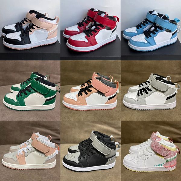 jumpman 1 1s magic buckle kids basketball shoes black toe bred shadow hyper royal digital pink boys girls sports sneakers trainers size 22-3
jumpman 1 1s magic buckle kids basketball shoes black toe bred shadow hyper royal digital pink boys girls sports sneakers trainers size 22-3