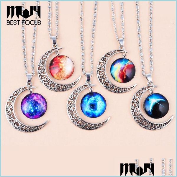 pendant necklaces 24pcs/lot moon necklace collares diy jewelry galaxy stone pendant alloy exaggerated necklaces pendants for women dh8li, Silver
pendant necklaces 24pcs/lot moon necklace collares diy jewelry galaxy stone pendant alloy exaggerated necklaces pendants for women dh8li, Silver