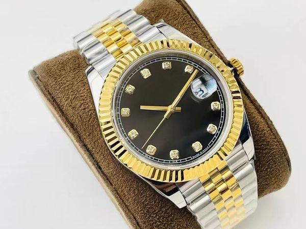 men's mechanical watches 36mm and 41mm dials china's high-quality pearl movement fully automatic wind up diamond scale literal gol, Slivery;brown
men's mechanical watches 36mm and 41mm dials china's high-quality pearl movement fully automatic wind up diamond scale literal gol, Slivery;brown