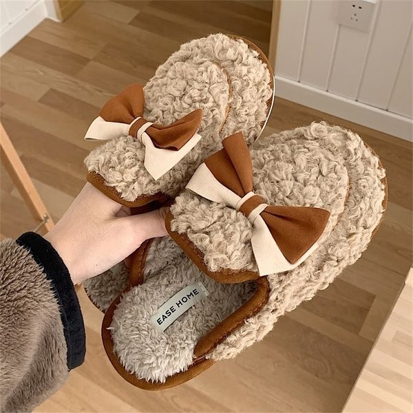 slippers korean cute for women girls vintage bow fluffy winter warm woman fashion fuzzy house 220928, Black
slippers korean cute for women girls vintage bow fluffy winter warm woman fashion fuzzy house 220928, Black