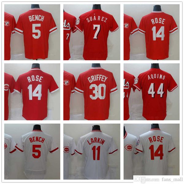 2022-23 new baseball jersey stitched 5 johnny 7 eugenio bench suarez 11 barry 14 pete larkin rose 30 ken 44 aristides griffey jr. aquino jer, Blue;black
2022-23 new baseball jersey stitched 5 johnny 7 eugenio bench suarez 11 barry 14 pete larkin rose 30 ken 44 aristides griffey jr. aquino jer, Blue;black