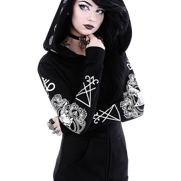 women's hoodies sweatshirts 5xl gothic punk print women long sleeve black jacket zipper coat autumn winter female casual hooded 220930
women's hoodies sweatshirts 5xl gothic punk print women long sleeve black jacket zipper coat autumn winter female casual hooded 220930