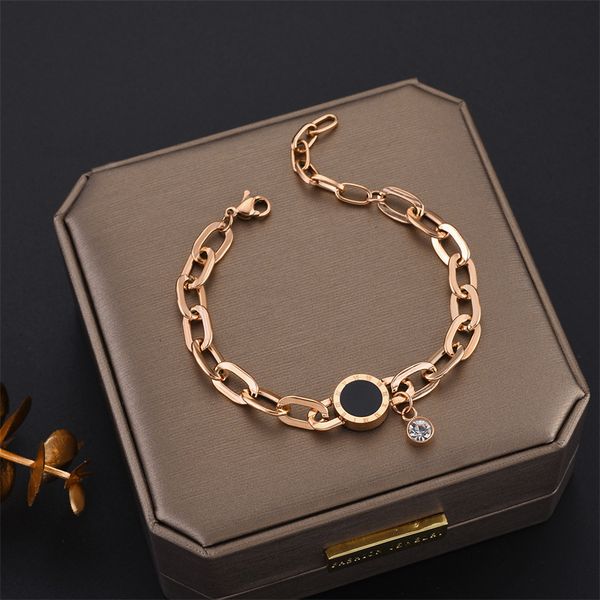 roman numeral charm bracelet zircon plated 18 karat rose gold jewelry designer ladies gift, Golden;silver
roman numeral charm bracelet zircon plated 18 karat rose gold jewelry designer ladies gift, Golden;silver
