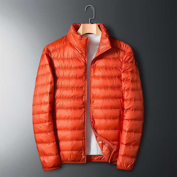 men's down parkas selling outerwear and winter new style lightweight jacket short warm stand collar 90 white duck, Black
men's down parkas selling outerwear and winter new style lightweight jacket short warm stand collar 90 white duck, Black