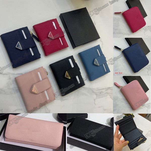 small saffiano leather wallet credit card slots bill compartment document pocket enameled metal triangle logo lettering hardware luxury desi, Red;black
small saffiano leather wallet credit card slots bill compartment document pocket enameled metal triangle logo lettering hardware luxury desi, Red;black