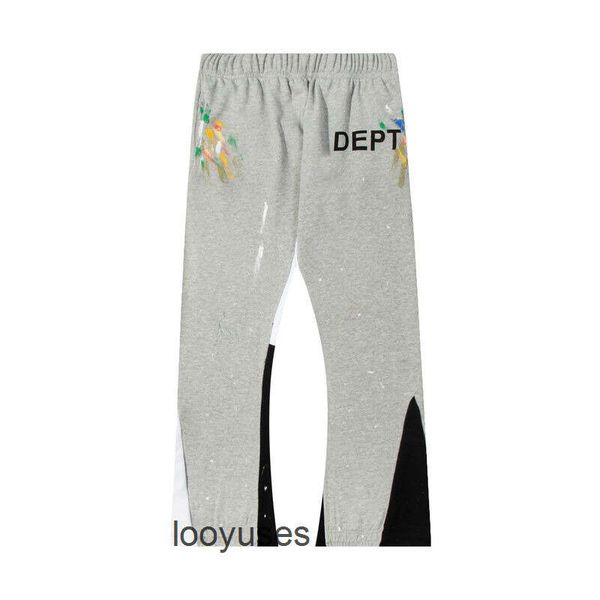 men's jeans hoodies galleryes for street speckled dept patchwork drawstring pants pant men women high streetwear guards designer loose, Blue
men's jeans hoodies galleryes for street speckled dept patchwork drawstring pants pant men women high streetwear guards designer loose, Blue
