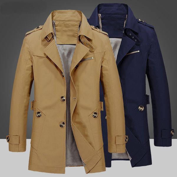 new men casual business jacket autumn winter mens long windbreaker jackets solid slim fit male outerwear overcoat clothing, Tan;black
new men casual business jacket autumn winter mens long windbreaker jackets solid slim fit male outerwear overcoat clothing, Tan;black