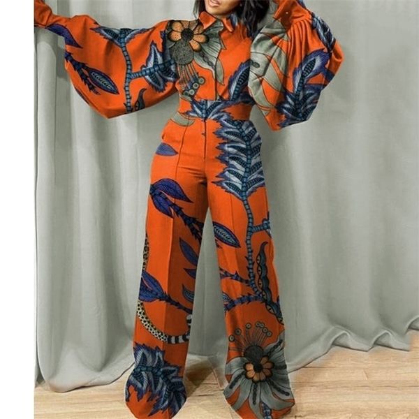 women's jumpsuits rompers autumn for orange printed high waisted lantern sleeve fashion elegant street wear long cloth 220929, Black;white
women's jumpsuits rompers autumn for orange printed high waisted lantern sleeve fashion elegant street wear long cloth 220929, Black;white