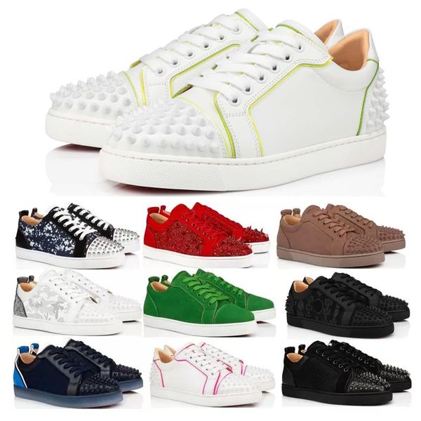 low platform sneakers red bottoms casual shoes women men fashion designer luxurys loafers spikes party flat big size 13 suede leather vintag, Black
low platform sneakers red bottoms casual shoes women men fashion designer luxurys loafers spikes party flat big size 13 suede leather vintag, Black