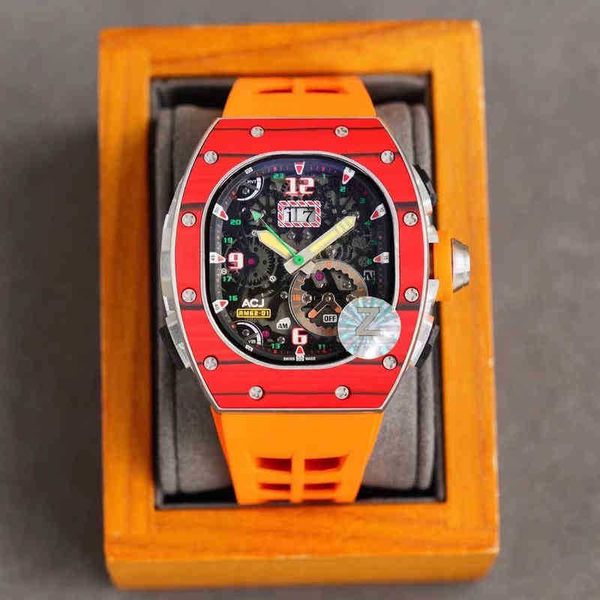 luxury mens mechanical watch richa milles business leisure rm62-01 fully automatic carbon fiber case tape swiss movement wristwatches ulky, Slivery;golden
luxury mens mechanical watch richa milles business leisure rm62-01 fully automatic carbon fiber case tape swiss movement wristwatches ulky, Slivery;golden