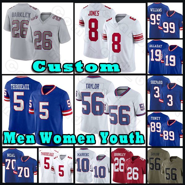 26 saquon barkley lawrence taylor football jersey kayvon thibodeaux daniel jones sterling shepard kenny golladay kadarius toney giants evan, Black;red
26 saquon barkley lawrence taylor football jersey kayvon thibodeaux daniel jones sterling shepard kenny golladay kadarius toney giants evan, Black;red
