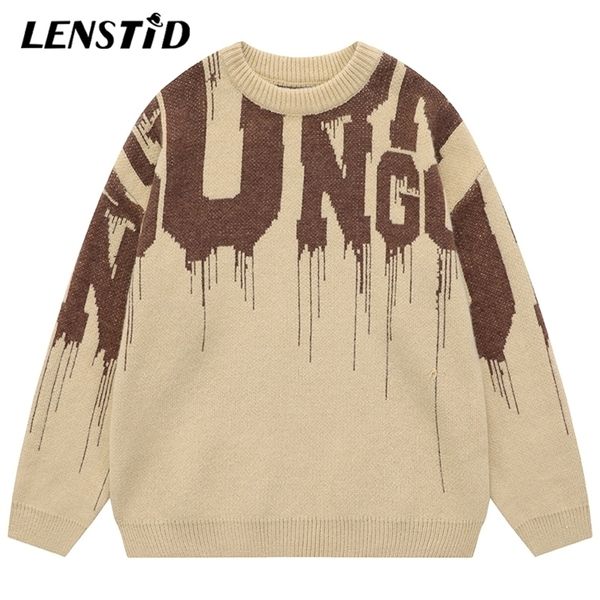 men's sweaters lenstid autumn men knitted hip hop liquid letter graphic jumper streetwear harajuku fashion casual pullovers clothing 22, White;black
men's sweaters lenstid autumn men knitted hip hop liquid letter graphic jumper streetwear harajuku fashion casual pullovers clothing 22, White;black