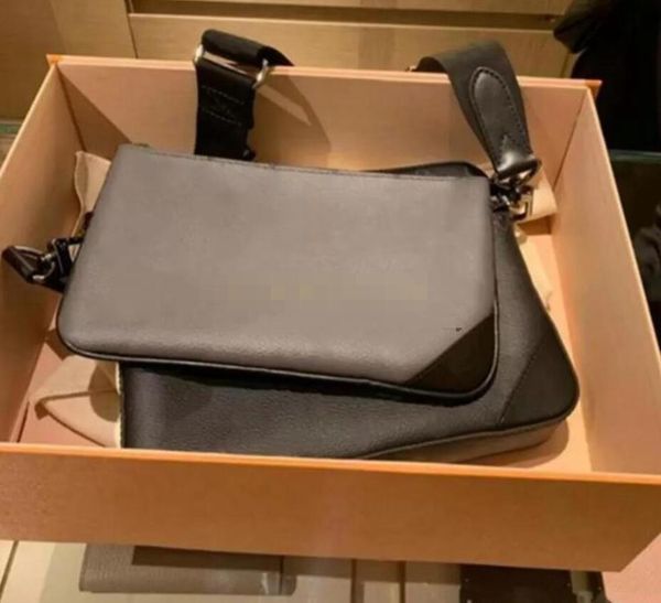 

Handbags Men Leather Messenger Bags Luxury Shoulder Bag Designer Handbag Tote Man's bag, Black flowers aaa+