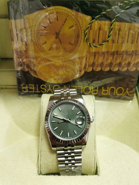 with original box luxury watches 36mm 41mm mens 18k yellow black dial bigger diamond automatic fashion brand men's watch wristwatch 202, Slivery;brown
with original box luxury watches 36mm 41mm mens 18k yellow black dial bigger diamond automatic fashion brand men's watch wristwatch 202, Slivery;brown