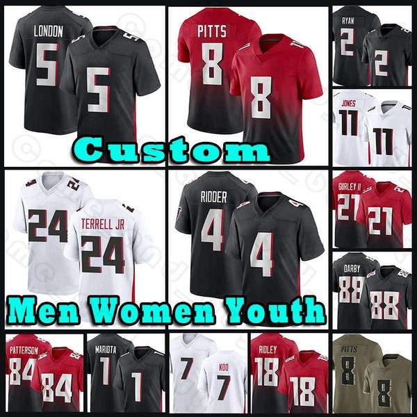 8 kyle pitts drake london marcus mariota football jerseys younghoe koo grady jarrett atlantas falcon cordarrelle patterson 18 ridley a.j. te, Black;red
8 kyle pitts drake london marcus mariota football jerseys younghoe koo grady jarrett atlantas falcon cordarrelle patterson 18 ridley a.j. te, Black;red