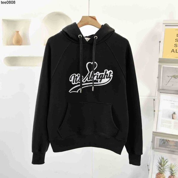 amis same hoodie style for stars mainland same capsule series love letter hooded sweater for women in autumn and winter, Black
amis same hoodie style for stars mainland same capsule series love letter hooded sweater for women in autumn and winter, Black