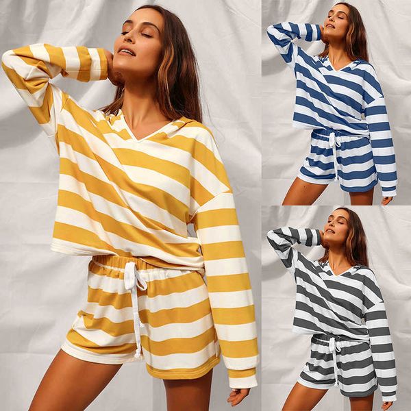 two piece dress women's clothing fashion stripe casual sports shorts suit two piece, White
two piece dress women's clothing fashion stripe casual sports shorts suit two piece, White