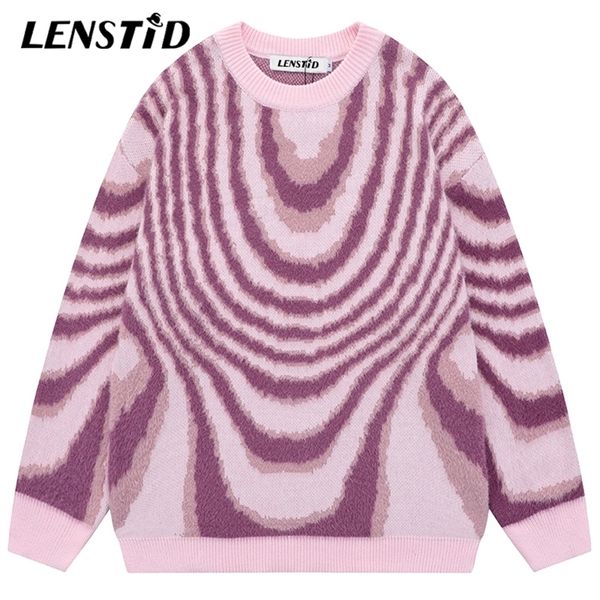 men's sweaters lenstid autumn men knitted hip hop wave striped jumper streetwear harajuku fashion casual pullovers hipster clothing 220, White;black
men's sweaters lenstid autumn men knitted hip hop wave striped jumper streetwear harajuku fashion casual pullovers hipster clothing 220, White;black