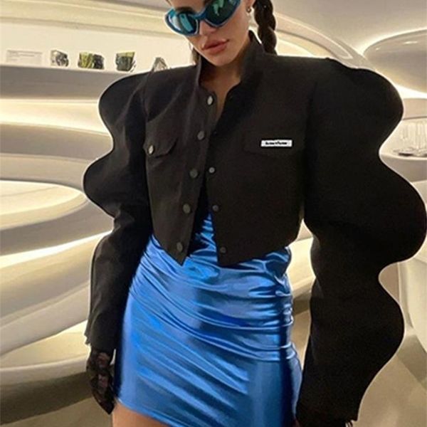 women's blouses shirts fqlwl autumn streetwear turtleneck for long sleeve buttons crop baggy black design shirt female 220929, White
women's blouses shirts fqlwl autumn streetwear turtleneck for long sleeve buttons crop baggy black design shirt female 220929, White